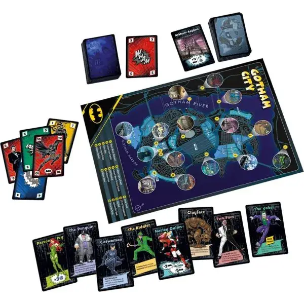 Schmidt Spiele DC Super Hero: Batman – Chaos City, Kartenspiel Bis zu 50% Rabatt
