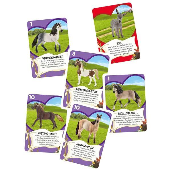 Schmidt Spiele Schleich ®: Horse Club – Pferdepaare in der Metalldose Nur für heute
