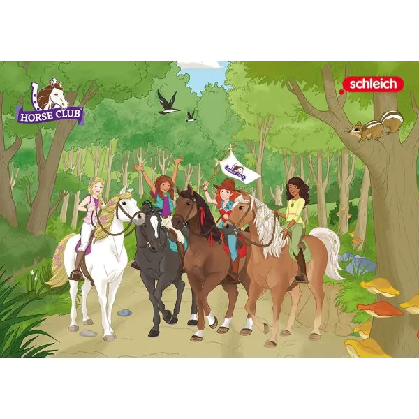 Schmidt Spiele Schleich ®: Horse Club – Pferdepaare in der Metalldose Nur für heute