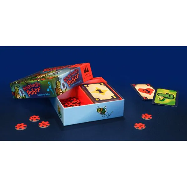 Schmidt Spiele Drei Magier®: Heuschrecken Poker, Kartenspiel Vierteljährliche Förderung