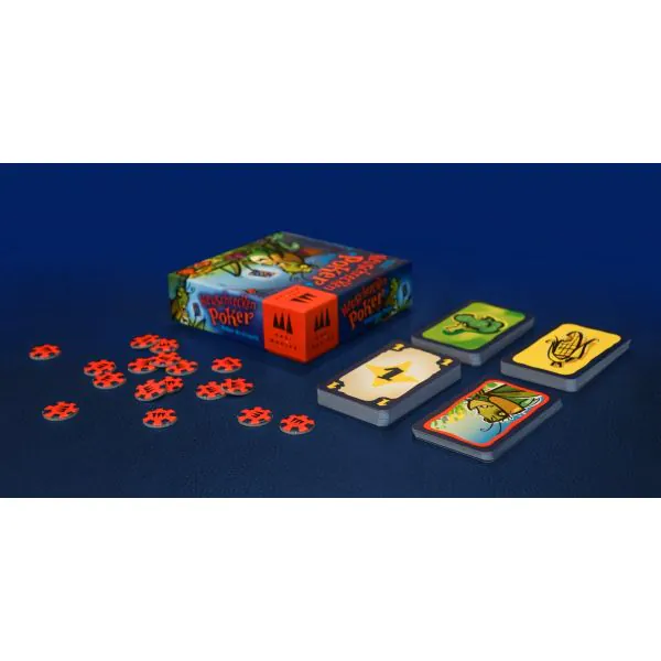 Schmidt Spiele Drei Magier®: Heuschrecken Poker, Kartenspiel Vierteljährliche Förderung