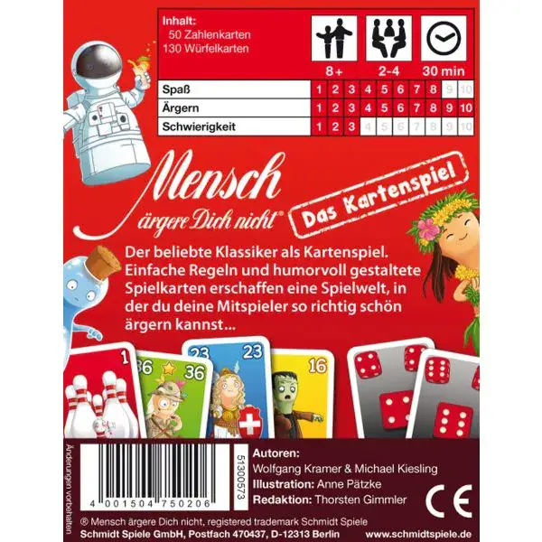 Schmidt Spiele Mensch ärgere Dich nicht® - Das Kartenspiel Black Friday Preise