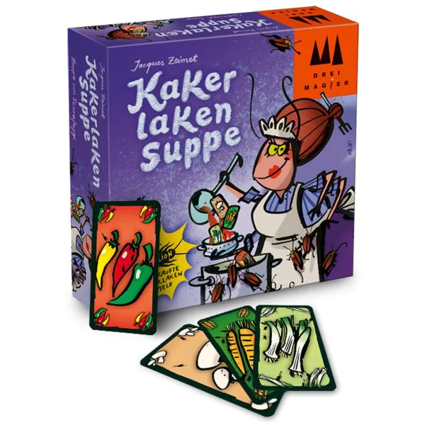 Schmidt Spiele Drei Magier®: Kakerlakensuppe, Kartenspiel Online