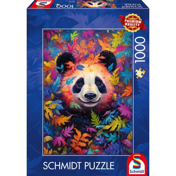 Schmidt Spiele Pandabär im Regenbogenwald, 1.000 Teile Puzzle Bis zu 60% Rabatt