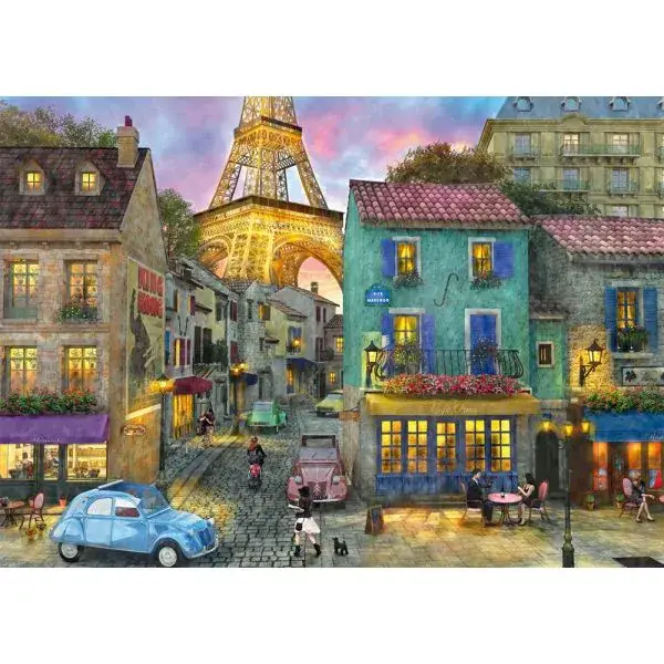 Schmidt Spiele In den Straßen von Paris, 1.000 Teile Puzzle Bis zu 65% Rabatt