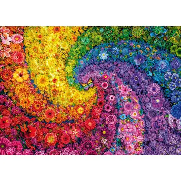 Schmidt Spiele Kunterbunter Blütenwirbel, 2.000 Teile Puzzle Discount Store für neue Produkte