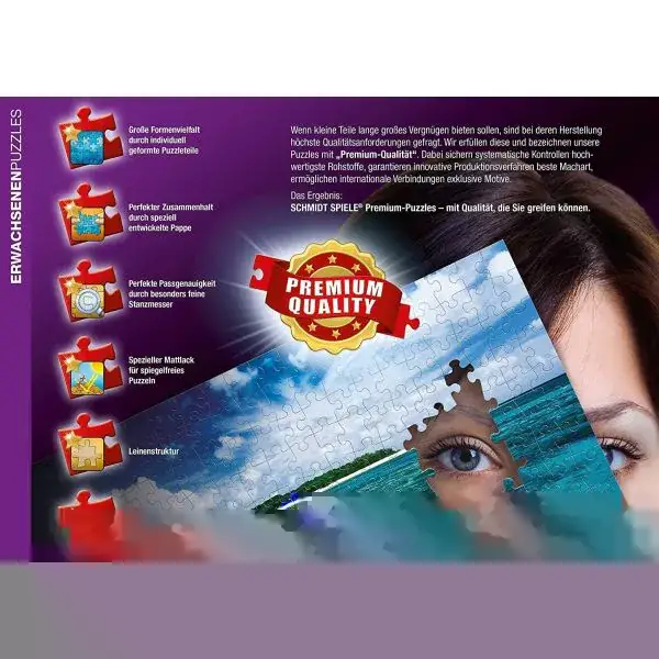 Schmidt Spiele Kunterbunter Blütenwirbel, 2.000 Teile Puzzle Discount Store für neue Produkte