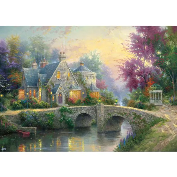 Schmidt Spiele Thomas Kinkade: Abendstimmung, 3.000 Teile Puzzle Outlet
