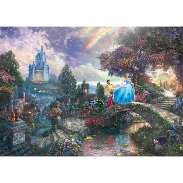 Schmidt Spiele Thomas Kinkade: Painter of Light - Disney Cinderella, 1.000 Teile Puzzle Limitierter Zeitrabatt