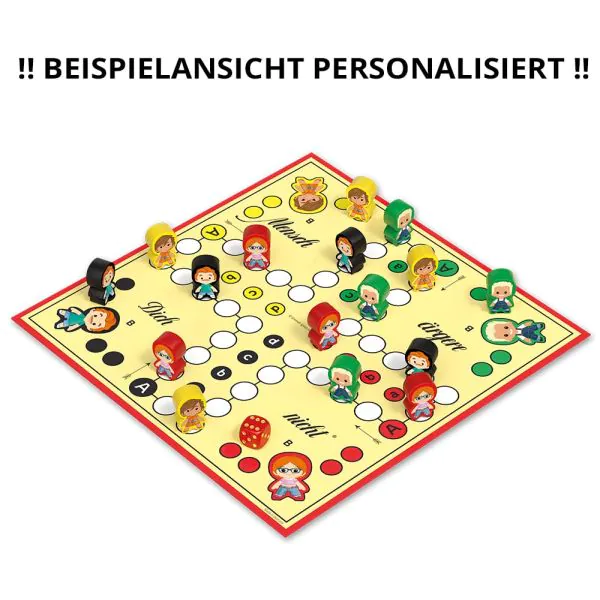 Schmidt Spiele Mensch ärgere Dich nicht® Personalisierte Edition Sonderangebot der Fabrik