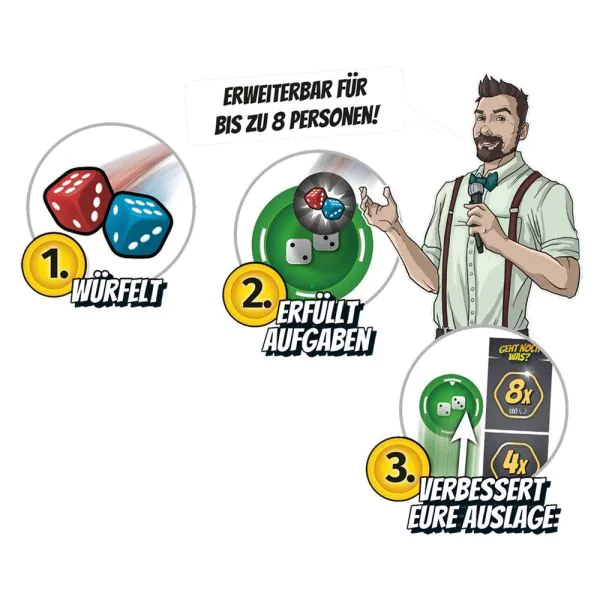 Schmidt Spiele Geht noch was?, Würfelspiel Fabrikladen