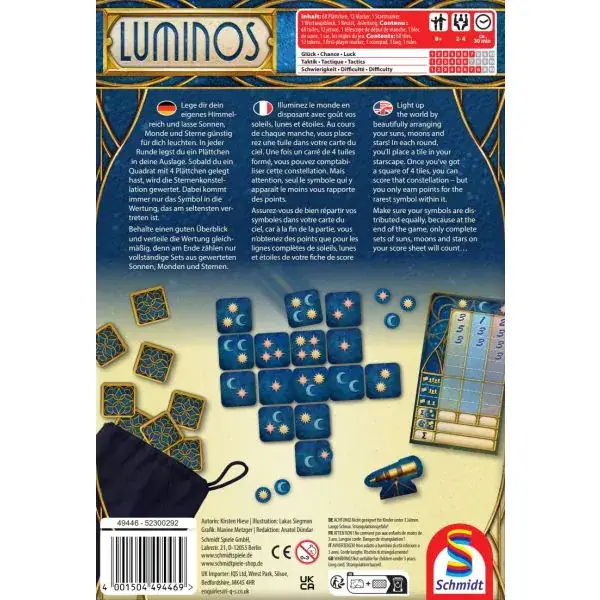 Schmidt Spiele Luminos, Familienspiel Speichern exportieren