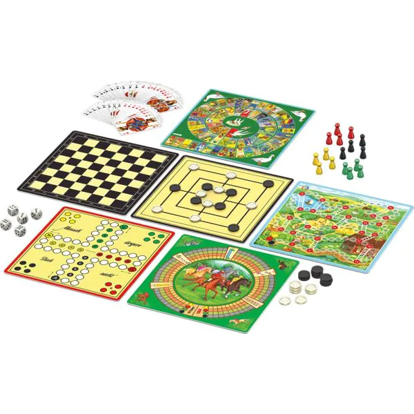Schmidt Spiele 150er Spielesammlung, 150 Spielemöglichkeiten, grün 50% Rabatt für begrenzte Zeit