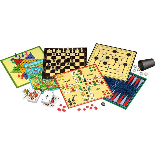 Schmidt Spiele 300er Spielesammlung, 300 Spielemöglichkeiten, rot Rabatte dieses Monats