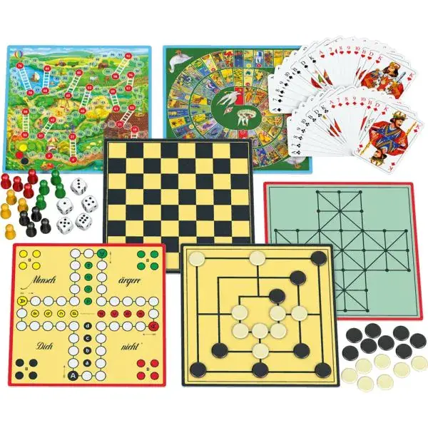 Schmidt Spiele 150er Kompakt-Spielesammlung, 150 Spielemöglichkeiten 2025
