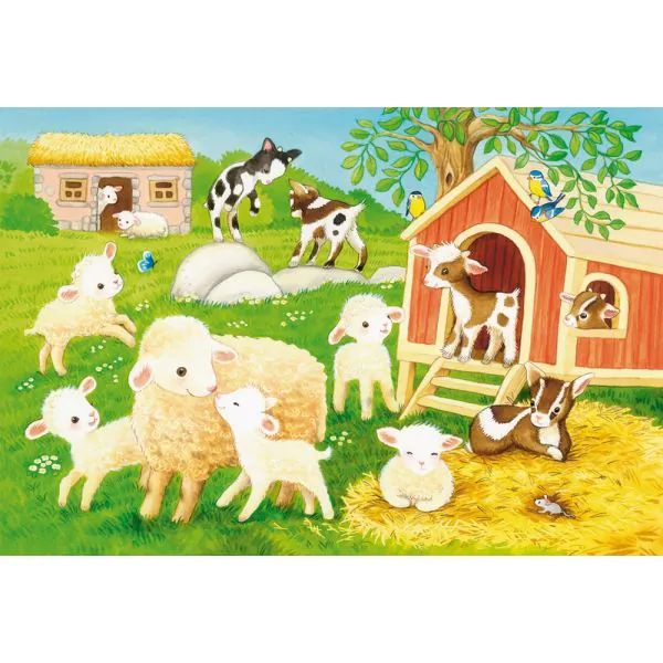 Schmidt Spiele Niedliche Haustiere, 3 x 24 Teile Kinderpuzzle Limitierter Zeitrabatt
