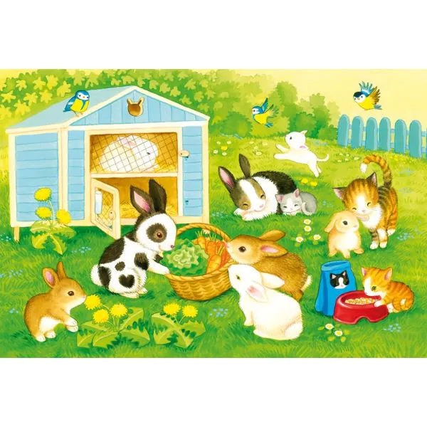 Schmidt Spiele Niedliche Haustiere, 3 x 24 Teile Kinderpuzzle Limitierter Zeitrabatt