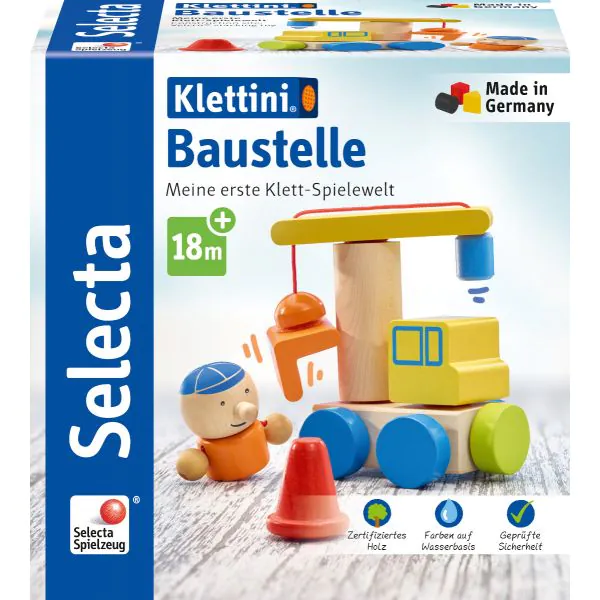 Schmidt Spiele Klettini® Baustelle, Klett-Stapelspielzeug Saisonale Angebote
