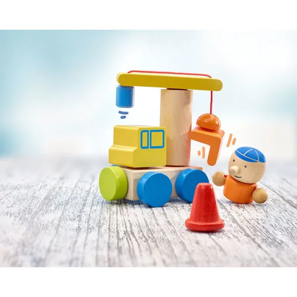 Schmidt Spiele Klettini® Baustelle, Klett-Stapelspielzeug Saisonale Angebote