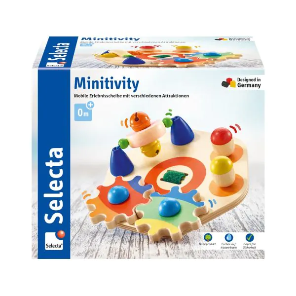 Schmidt Spiele Minitivity, Motorikspielzeug aus Holz, 14 cm Hotsell