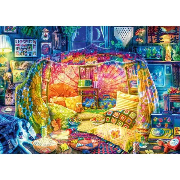 Schmidt Spiele Gemütliche Höhle, 1.000 Teile Puzzle Saisonale Angebote