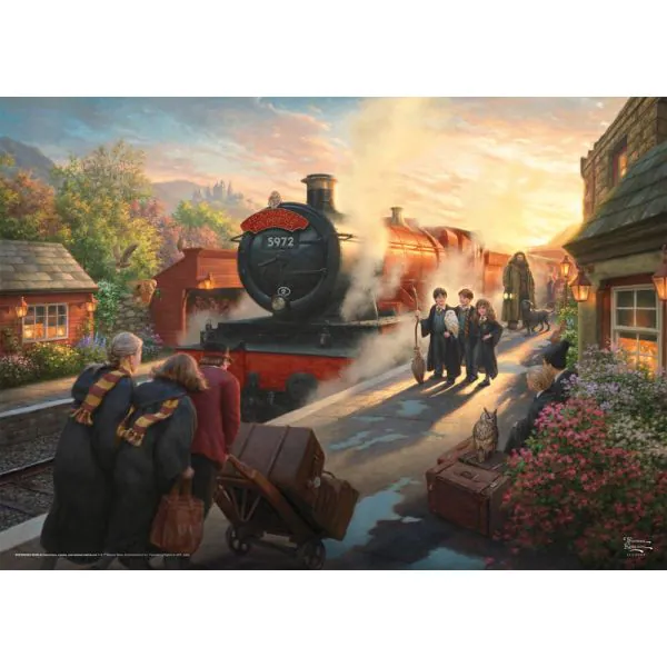 Schmidt Spiele Thomas Kinkade Studios: Harry Potter™ Hogwarts Express™, 1.000 Teile Puzzle Zeitbegrenzte Promotion
