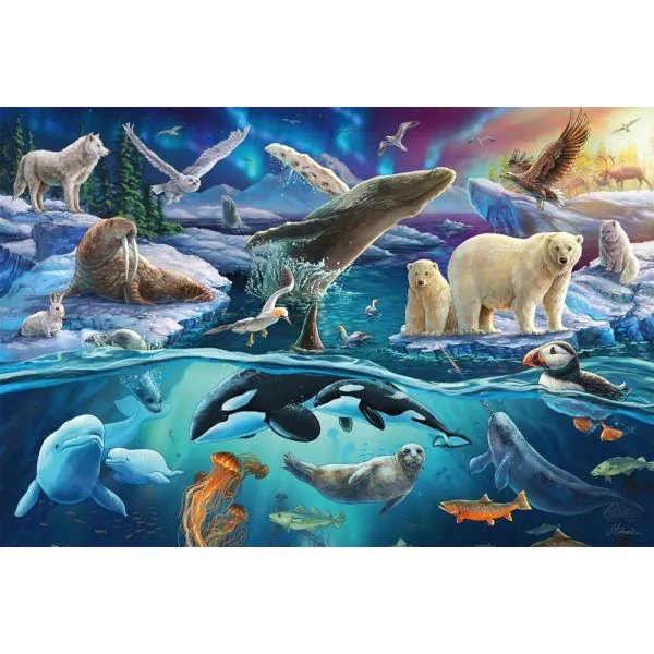 Schmidt Spiele Tiere in der Arktis, 150 Teile Kinderpuzzle 50% Rabatt mit kostenlosem Versand