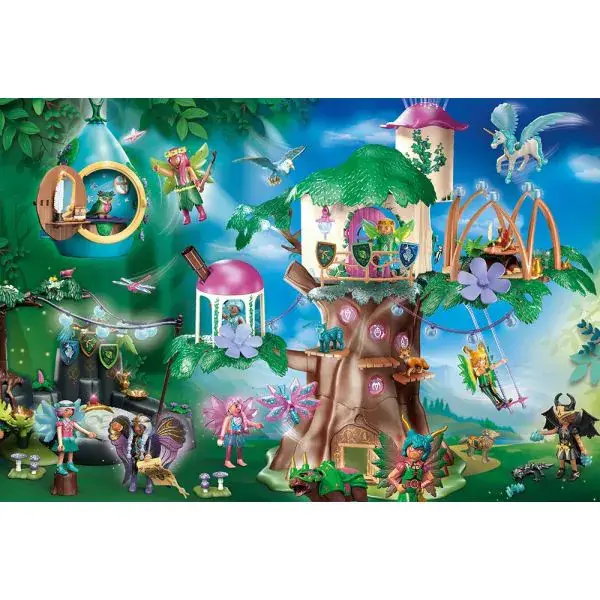 Schmidt Spiele Playmobil®: Ayuma - Der magische Feenwald, 100 Teile Kinderpuzzle im Angebot