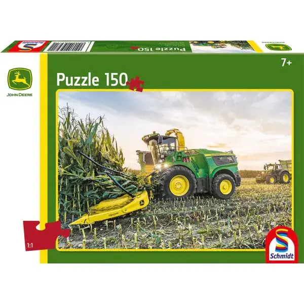 Schmidt Spiele John Deere: 9900i Feldhäcksler, 150 Teile Kinderpuzzle