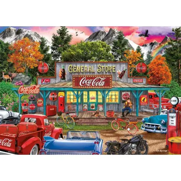 Schmidt Spiele Coca Cola: Store, 1.000 Teile Puzzle Limitierter Zeitrabatt