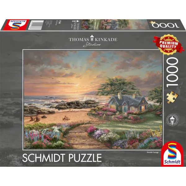 Schmidt Spiele Thomas Kinkade Studios: Seaside Cottage, 1.000 Teile Puzzle