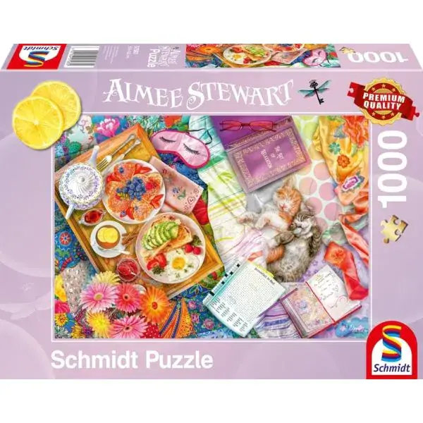 Schmidt Spiele Aimee Stewart: Aufgetischt: Sonntagsfrühstück, 1.000 Teile Puzzle