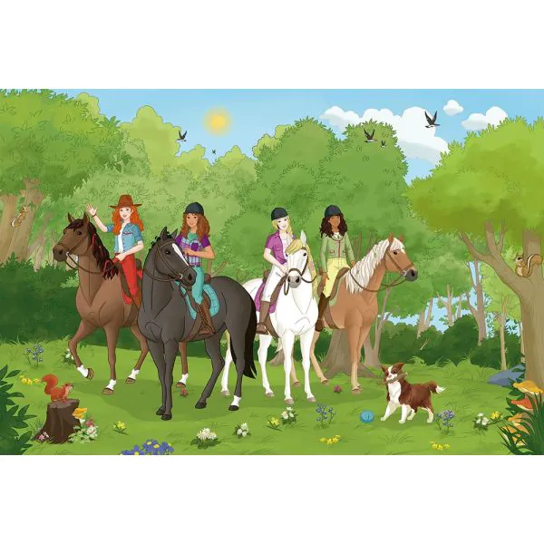 Schmidt Spiele Schleich ®: Horse Club - Club Holstein Fohlen, 150 Teile Kinderpuzzle mit Add-on (eine Original Figur) Discount Store für neue Produkte