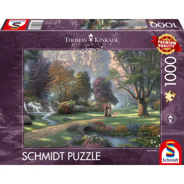 Schmidt Spiele Thomas Kinkade Studios: Spirit, Weg des Glaubens, 1.000 Teile Puzzle