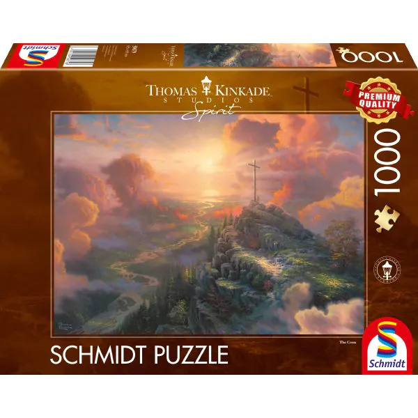 Schmidt Spiele Thomas Kinkade Studios: Spirit, Das Kreuz, 1.000 Teile Puzzle