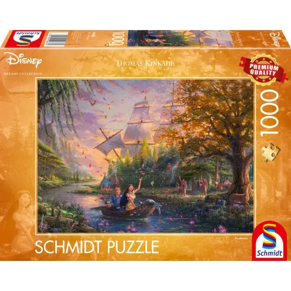 Schmidt Spiele Thomas Kinkade Studios: Disney Dreams Collection - Pocahontas, 1.000 Teile Puzzle