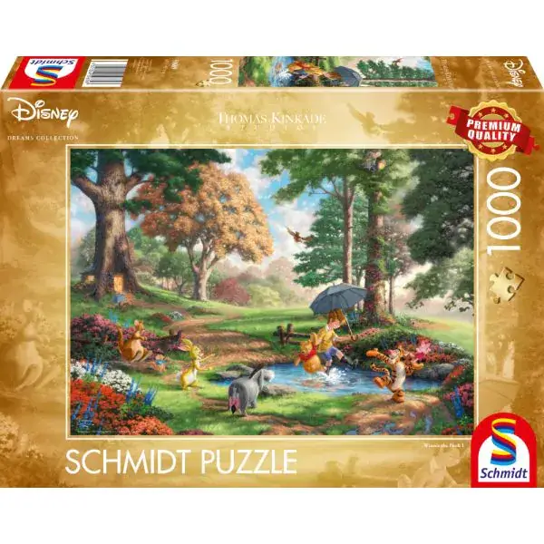 Schmidt Spiele Thomas Kinkade Studios: Disney Dreams Collection - Winnie The Pooh, 1.000 Teile Puzzle