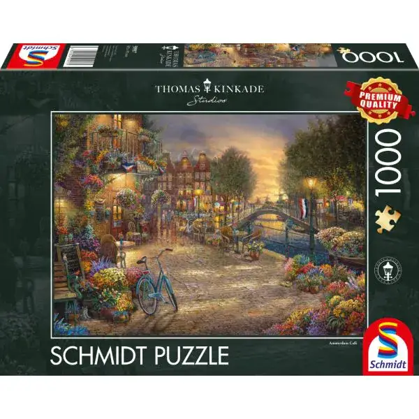 Schmidt Spiele Thomas Kinkade Studios: Amsterdam, 1.000 Teile Puzzle zollfrei