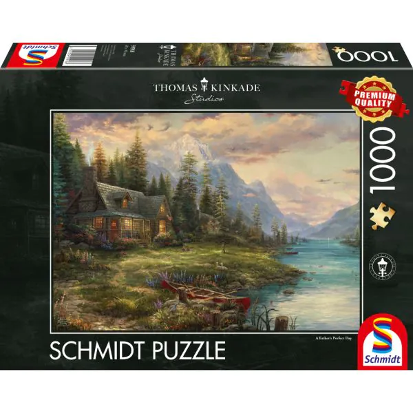Schmidt Spiele Thomas Kinkade Studios: Ausflug am Vatertag, 1.000 Teile Puzzle
