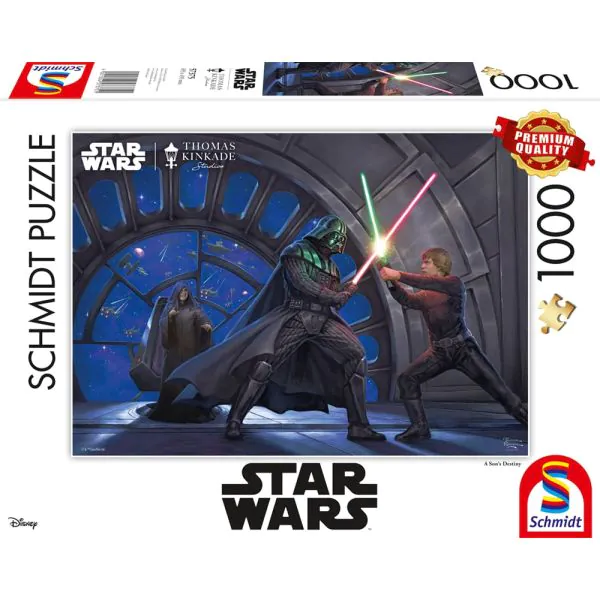 Schmidt Spiele Thomas Kinkade Studios: Star Wars - A Son’s Destiny, 1.000 Teile Puzzle