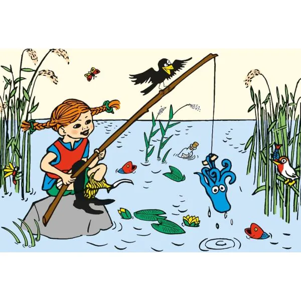 Schmidt Spiele Pippi™ Langstrumpf: Ich mache mir die Welt, wie sie mir gefällt, 3x48-teiliges Kinderpuzzle Vatertagsangebot