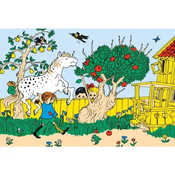 Schmidt Spiele Pippi™ Langstrumpf: Das stärkste Mädchen der Welt, 60 Teile Kinderpuzzle Valentinstagsangebot
