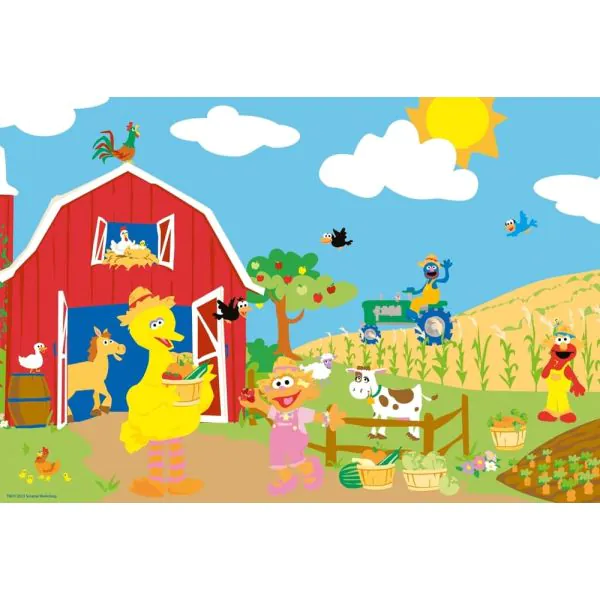Schmidt Spiele Sesamstrasse®: Tierisch stark, 3x48-teiliges Kinderpuzzle Top Angebot