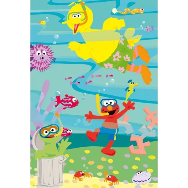 Schmidt Spiele Sesamstrasse®: Tierisch stark, 3x48-teiliges Kinderpuzzle Top Angebot