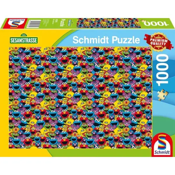Schmidt Spiele Sesamstrasse®: Wer, wie, was?, 1.000 Teile Puzzle Zeitlich begrenztes Angebot