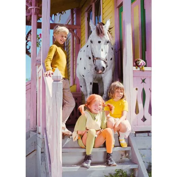 Schmidt Spiele Pippi™ Langstrumpf: Pippi und ihre Freunde, 1.000 Teile Puzzle Blitzangebot