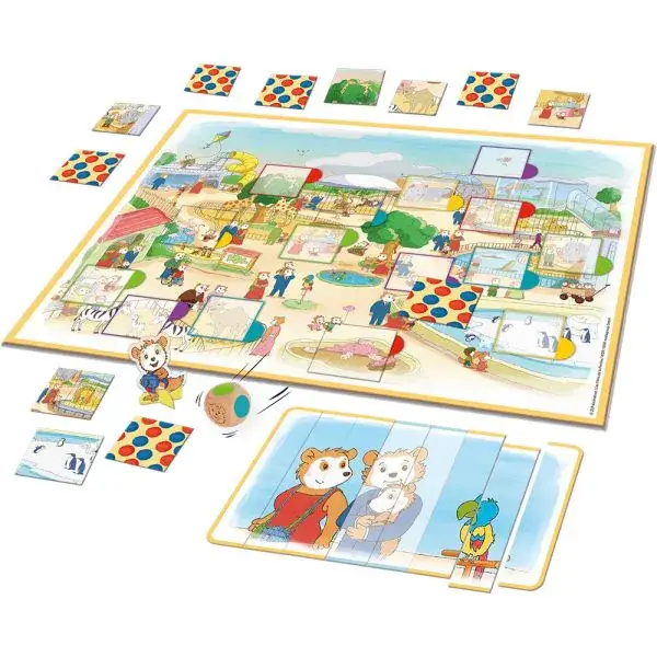 Schmidt Spiele Bobo Siebenschläfer: Bobo im Zoo – Die spannende Tiersuche, Kinderspiel Neuheiten