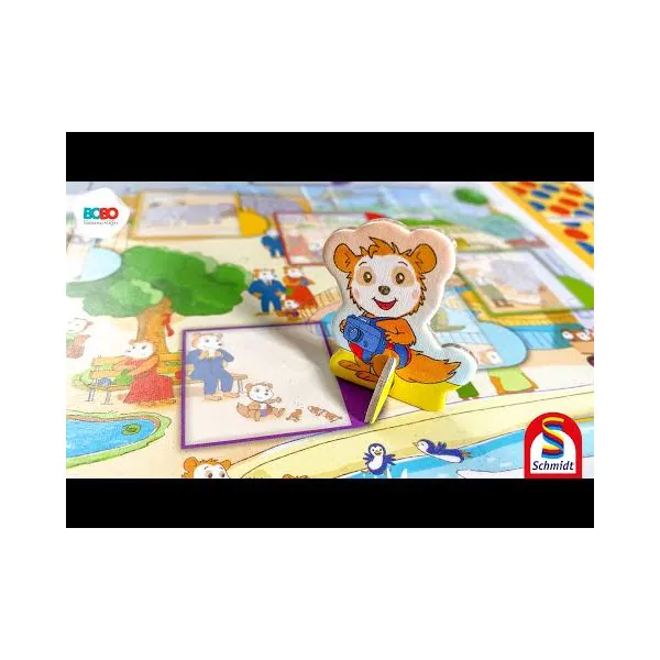 Schmidt Spiele Bobo Siebenschläfer: Bobo im Zoo – Die spannende Tiersuche, Kinderspiel Neuheiten