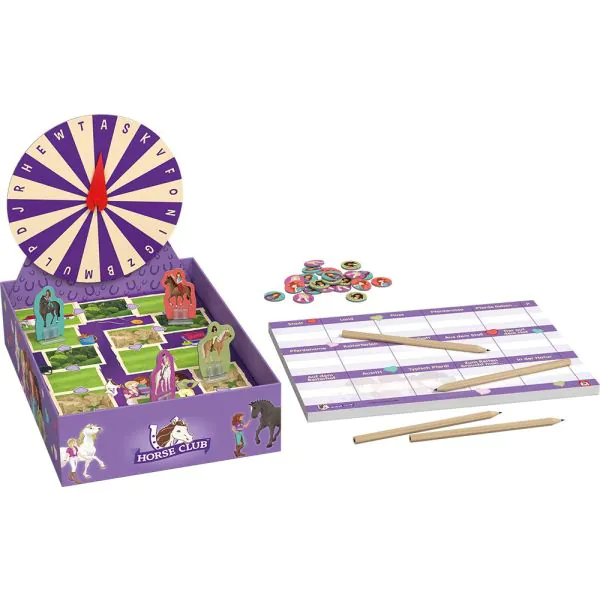 Schmidt Spiele Schleich ®: Horse Club - Stadt Land Fluss®, Kinderspiel Bestseller