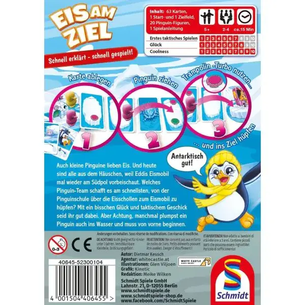 Schmidt Spiele Eis am Ziel, Kinderspiel Wochenangebot